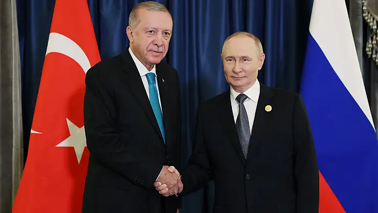 Cumhurbaşkanı Erdoğan, Rusya Devlet Başkanı Putin ile görüştü