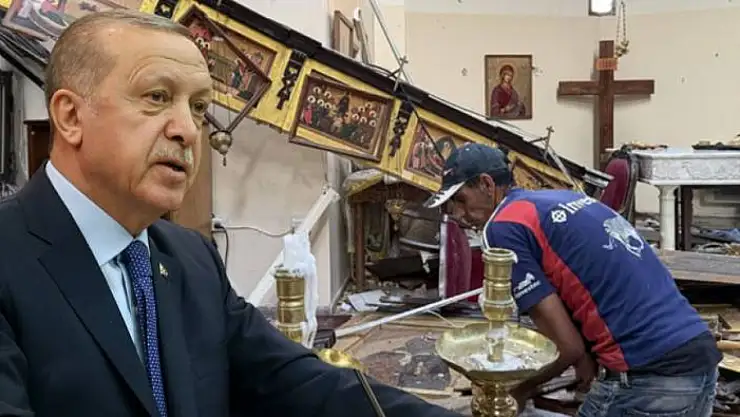 Cumhurbaşkanı Erdoğan Şam'daki Mar İlyas Kilisesi Saldırısını Kınadı