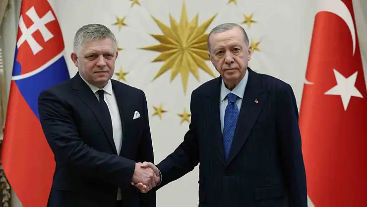 Cumhurbaşkanı Erdoğan, Slovakya Başbakanı Fico'yu Resmi Törenle Karşıladı