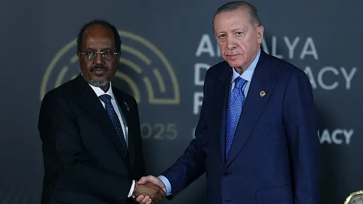 Cumhurbaşkanı Erdoğan, Somali Cumhurbaşkanı Mahmud İle Görüştü