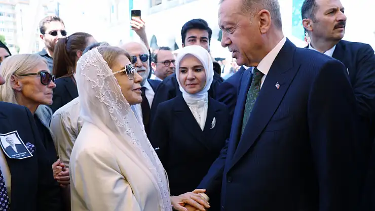Cumhurbaşkanı Erdoğan Tansu Çiller'i Acı Gününde Yalnız Bırakmadı