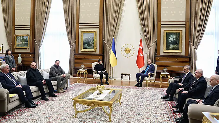 Cumhurbaşkanı Erdoğan Zelenskiy ile görüştü! İşte görüşmenin detayları