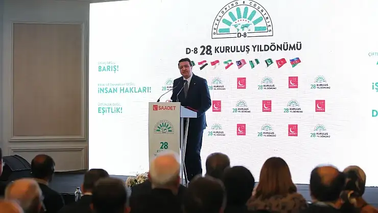 D-8 Zirvesinde Konuşan Mahmut Arıkan Gazze İçin Barış Gücü Derdal Kurulmalı Dedi