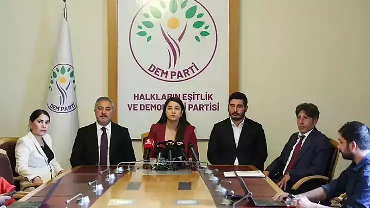 DEM Parti'den İnfaz Düzenlemesi Açıklaması