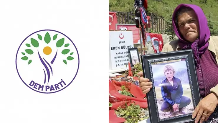 DEM Parti Eren Bülbül'ün annesini arayarak bayramını kutladı