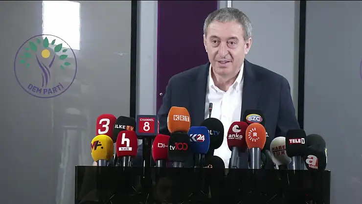 DEM Parti Eş Genel Başkanı: 'Ya kriz kaos devam edecek ya da selamet yolu içerisinde yol alacağız'