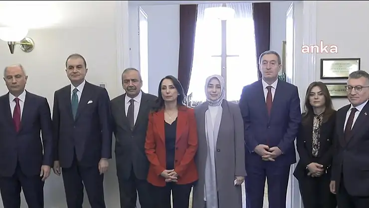 DEM Parti Heyetinin AK Parti Ziyareti Sona Erdi! AK Parti'den Açıklama