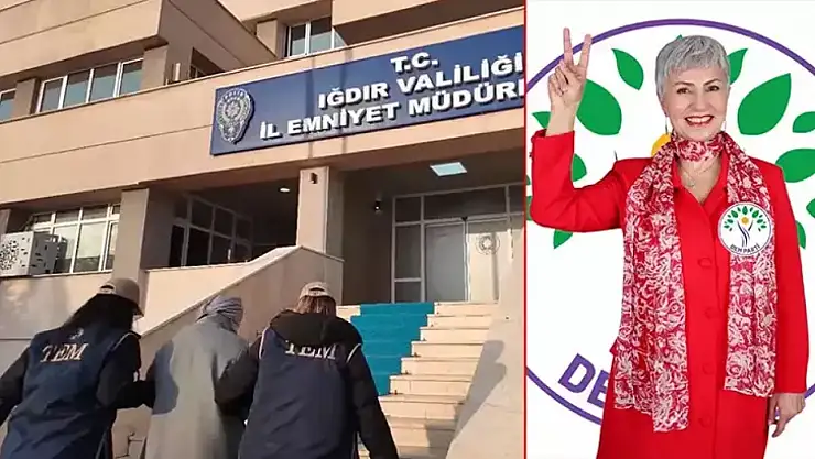 DEM Parti Iğdır İl Başkanı Akkuş gözaltına alındı