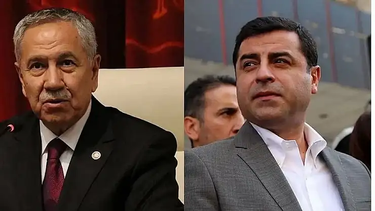 Demirtaş, Arınç'ı Yalanladı Başı Dik Girdim, Başı Dik Çıkarım