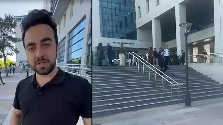 Deprem erken uyarı sistemini TBMM'de  anlatırken depreme yakalandılar