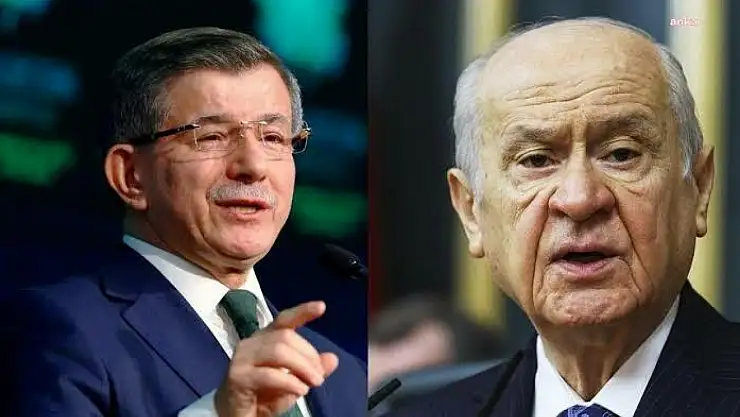 Devlet Bahçeli'den Ahmet Davutoğlu'na Teşekkür