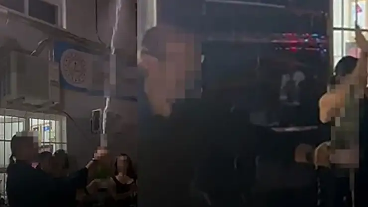 Devlet Okulunda Skandal Öğretmen Okul Bahçesinde Şampanya Patlattı