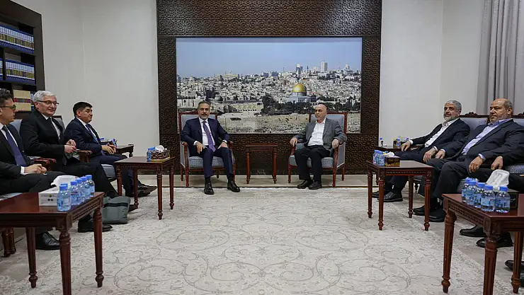 Dışişleri Bakanı Fidan, Hamas Siyasi Büro üyeleri İle Bir Araya Geldi
