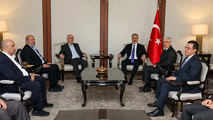Dışişleri Bakanı Hakan Fidan Hamas Heyetiyle Görüştü