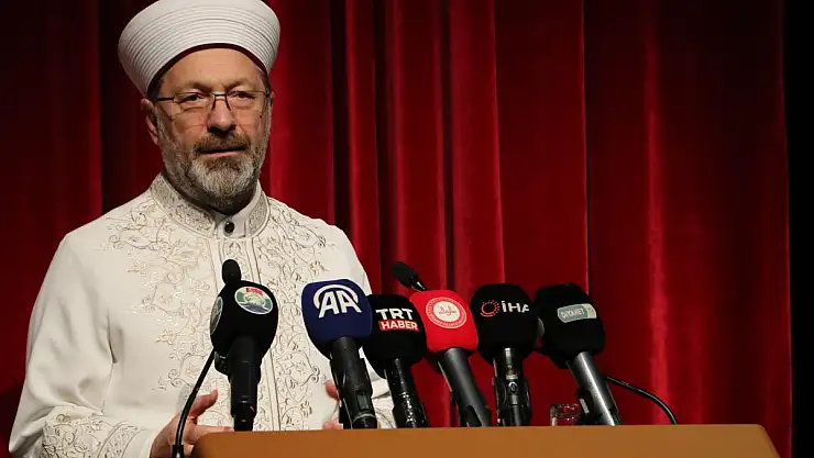 Diyanet İşleri Başkanı Erbaş: &quotAlmış olduğumuz eğitimler bizi daha merhametli hale getirmeli"