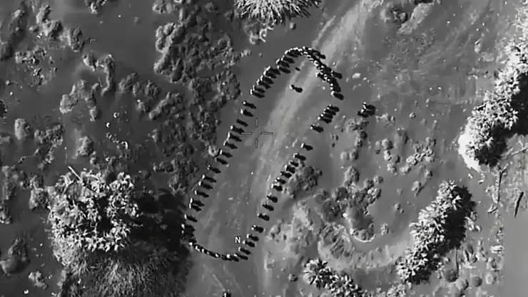 Donald Trump, ABD'nin Yemen'deki Husileri bombaladığı görüntüyü paylaştı