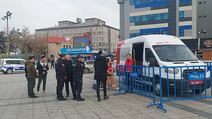 Düzensiz göçmenler mobil merkez noktasıyla denetim