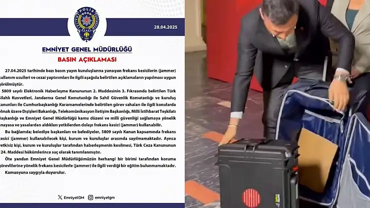 EGM belediyeler jammer alamaz dedi! Jammer alan belediyeler ortaya çıktı.