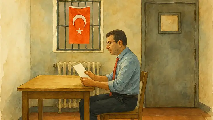 Ekrem İmamoğlu Hücresinin Resmini Paylaştı! 19 Mayıs Çağrısında Bulundu