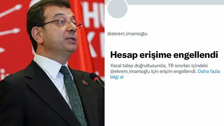 Ekrem İmamoğlu'nun X Hesabı Kapatıldı! Avrupa Konseyi İmamoğlu'nu Ziyaret Edecek