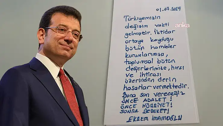 Ekrem İmamoğlu Türkiyemizin Değişim Vakti Gelmiştir