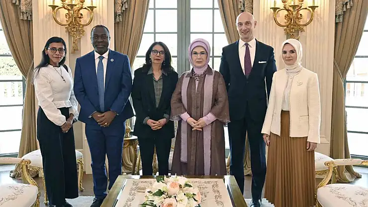 Emine Erdoğan, BM Genel Sekreteri Çocuklara Yönelik Şiddet Özel Temsilcisi M'jid ile görüştü