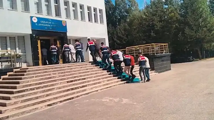 Erzurum'da PKK/KCK operasyonu: 8 kişi gözaltına alındı