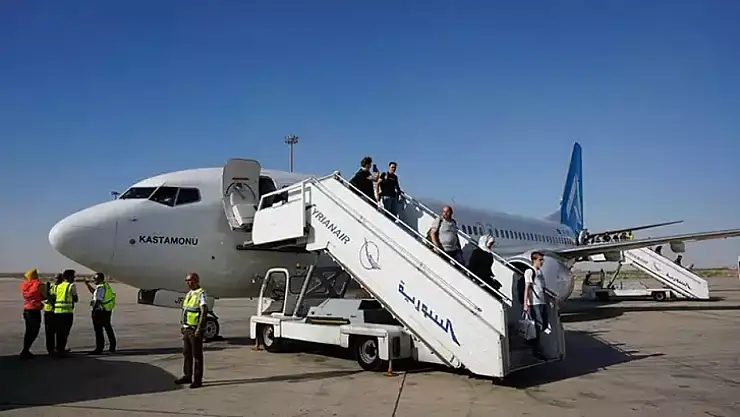 Esenboğa Havalimanı'ndan Şam'a ilk uçuş gerçekleşti