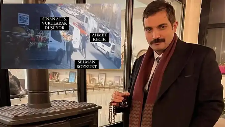 Eski Ülkü Ocakları Başkanı Sinan Ateş'in Vurulma Anına Ait Görüntüler Ortaya Çıktı