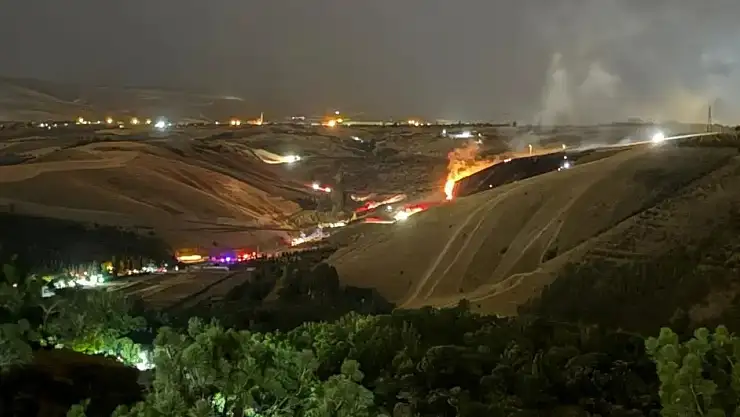 Eymir Gölü'ndeki yangının sebebi belli oldu: 2 gözaltı