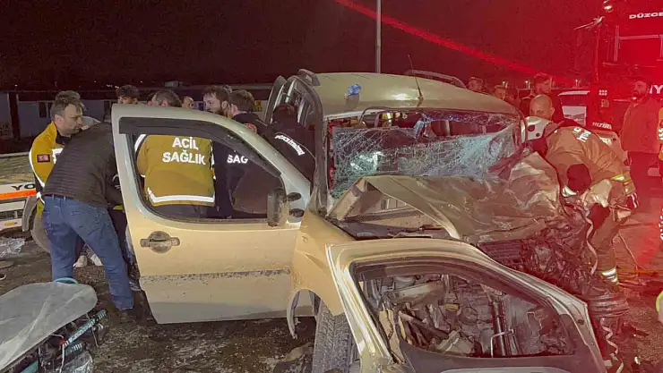 Feci Kaza: 2'si Ağır 7 Yaralı