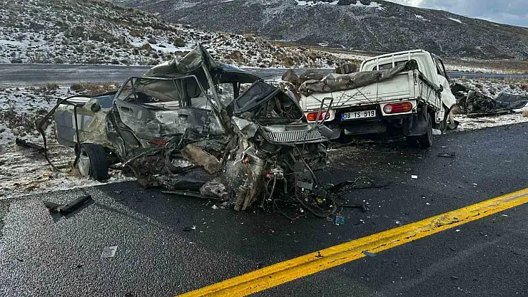 Feci kazada 1 kişi öldü, 1 kişi yaralandı