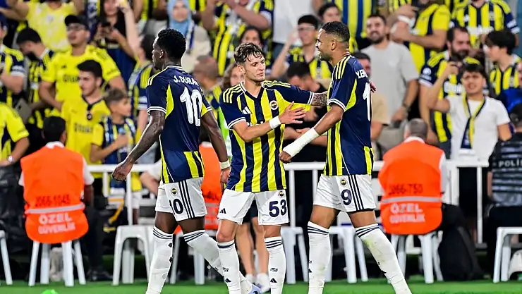 Fenerbahçe'den Feyenoord'a 5 Gollü Darbe