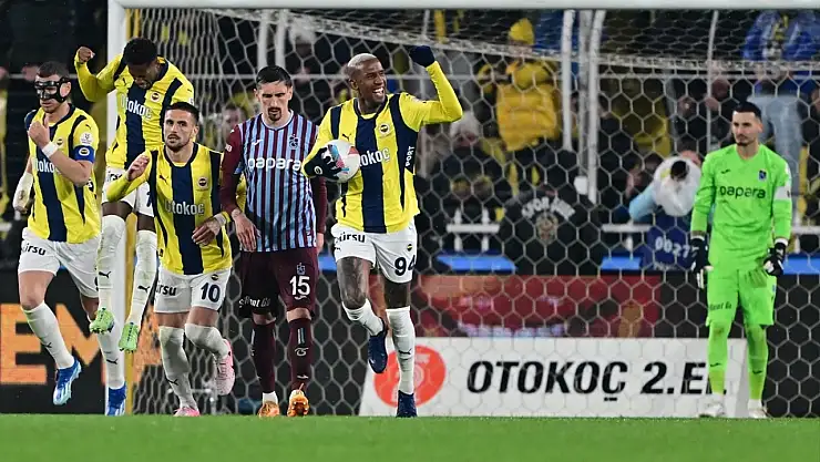 Fenerbahçe'den Trabzonspor'a Farklı Tarife: 4-1