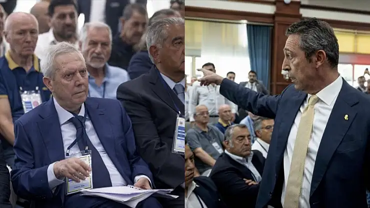 Fenerbahçe Yüksek Divan Kurulu'nda gergin anlar: Aziz Yıldırım ve Ali Koç Birbirine Girdi