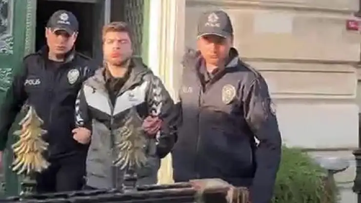 Filistin'e destek yürüyüşünden dönen vatandaşa yumrukla saldıran şüpheli adliyeye sevk edildi