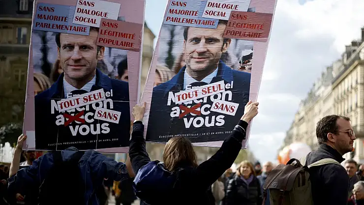 Fransa, Macron karşıtı eylemler sürüyor