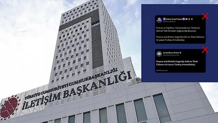 Fransa ve İngiltere'nin, vatandaşlarına Türkiye'yi derhal terk etmeleri çağrısını DMM yalanladı
