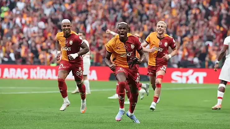 GALATASARAY 25. ŞAMPİYONLUĞUNU İLAN ETTİ, 5. YILDIZI TAKTI