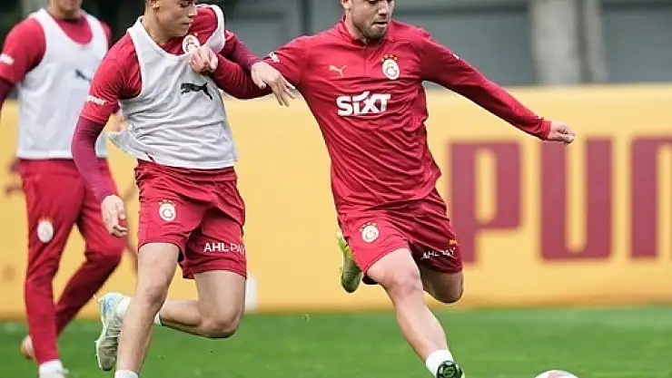 Galatasaray'da, Başakşehir maçı hazırlıkları başladı