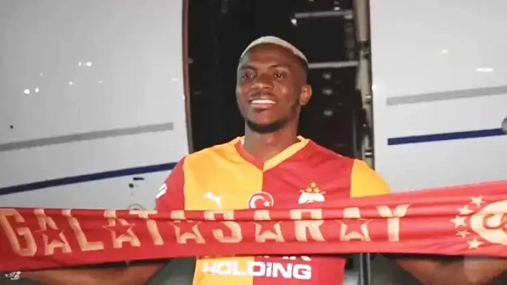 Galatasaray'da Mutlu Son  Osimhen İstanbul'da