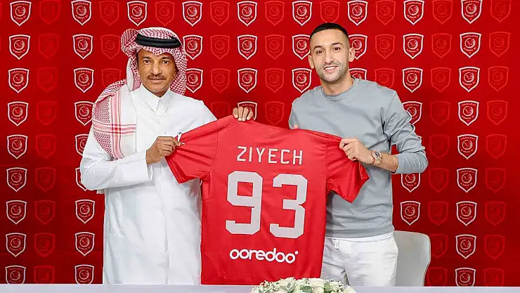 Galatasaray'dan Ayrılan Hakim Ziyech, Al-Duhail'de