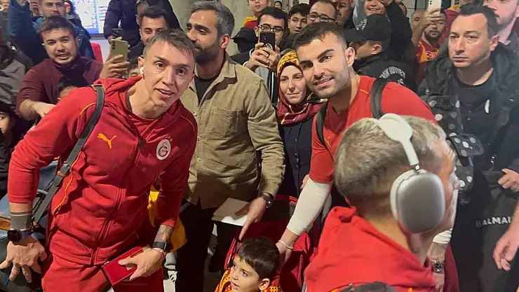 Galatasaray, Hatayspor maçı için Mersin'de