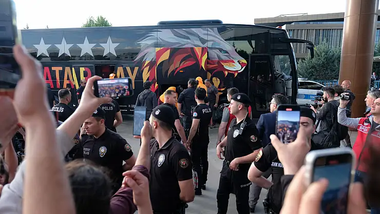 Galatasaray, Konya'da Coşkuyla Karşılandı