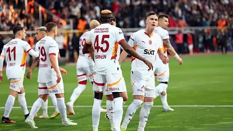 Galatasaray şampiyonluk yolunda hata yapmıyor