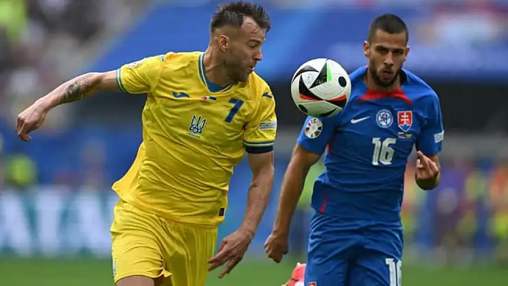 Galibiyeti Koruyamayan Slovakya, Ukrayna'ya Boyun Eğdi! 2-1
