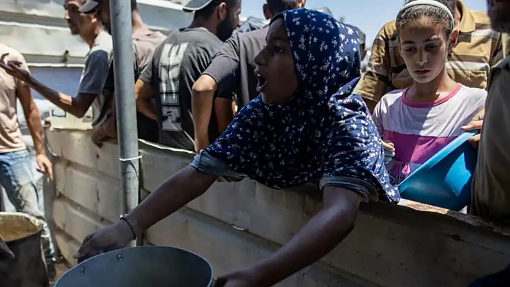 Gazze'de 86 kişi Açlıktan Hayatını Kaybetti