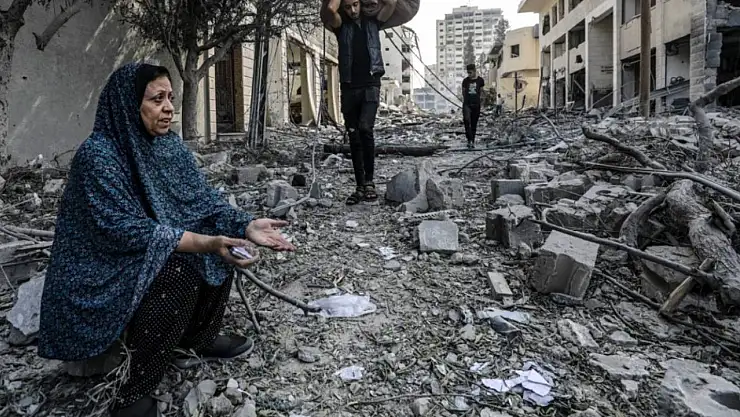 Gazze'de  enkaz kalkınca sayı artıyor can kaybı 47 bin 498'e yükseldi