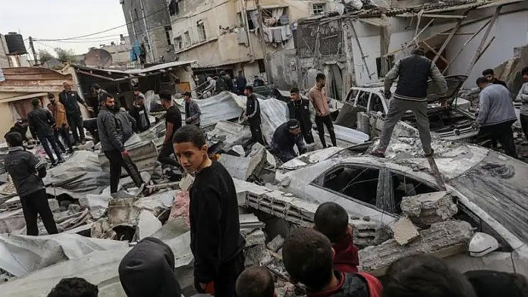 Gazze'de katliam Sürüyor Ölü Sayısı 21 Bin 507