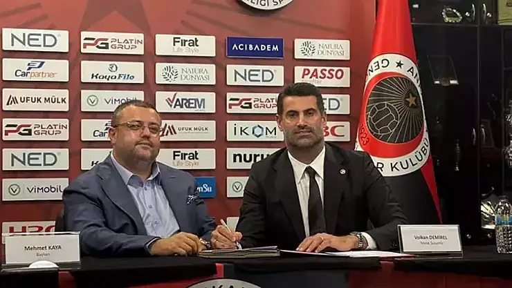 Gençlerbirliği'nde Volkan Demirel dönemi resmen başladı